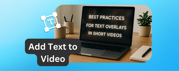 Add text to video